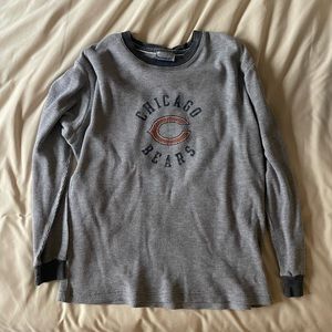 Vintage Reebok Chicago Bears Thermal Long Sleeve - Women's L
